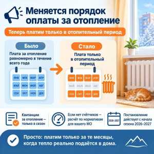 В Хакасии меняется порядок оплаты за отопление