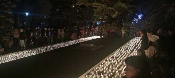 Акция «Свеча Памяти» в Абакане в День Победы